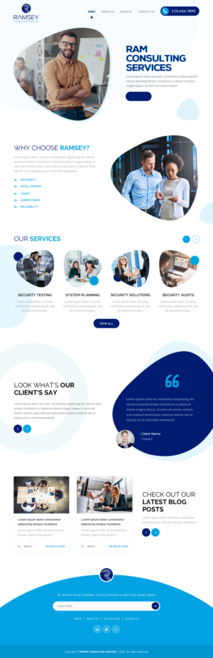 Web Design by rightway for this project | Design: #23891069