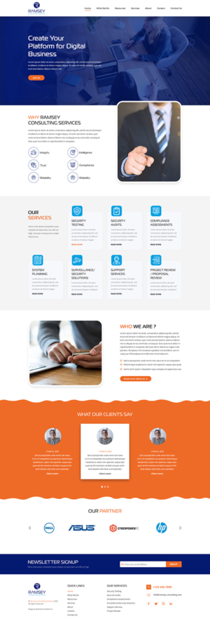 Web Design by Grewal for this project | Design #23963632