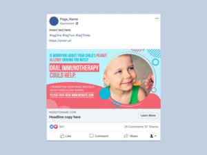 Allergy Social Media Advertising Graphics Needed  | Advertisement Design by Aurora:)