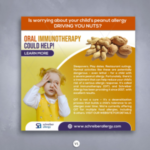 Allergy Social Media Advertising Graphics Needed  | Advertisement Design by DA.