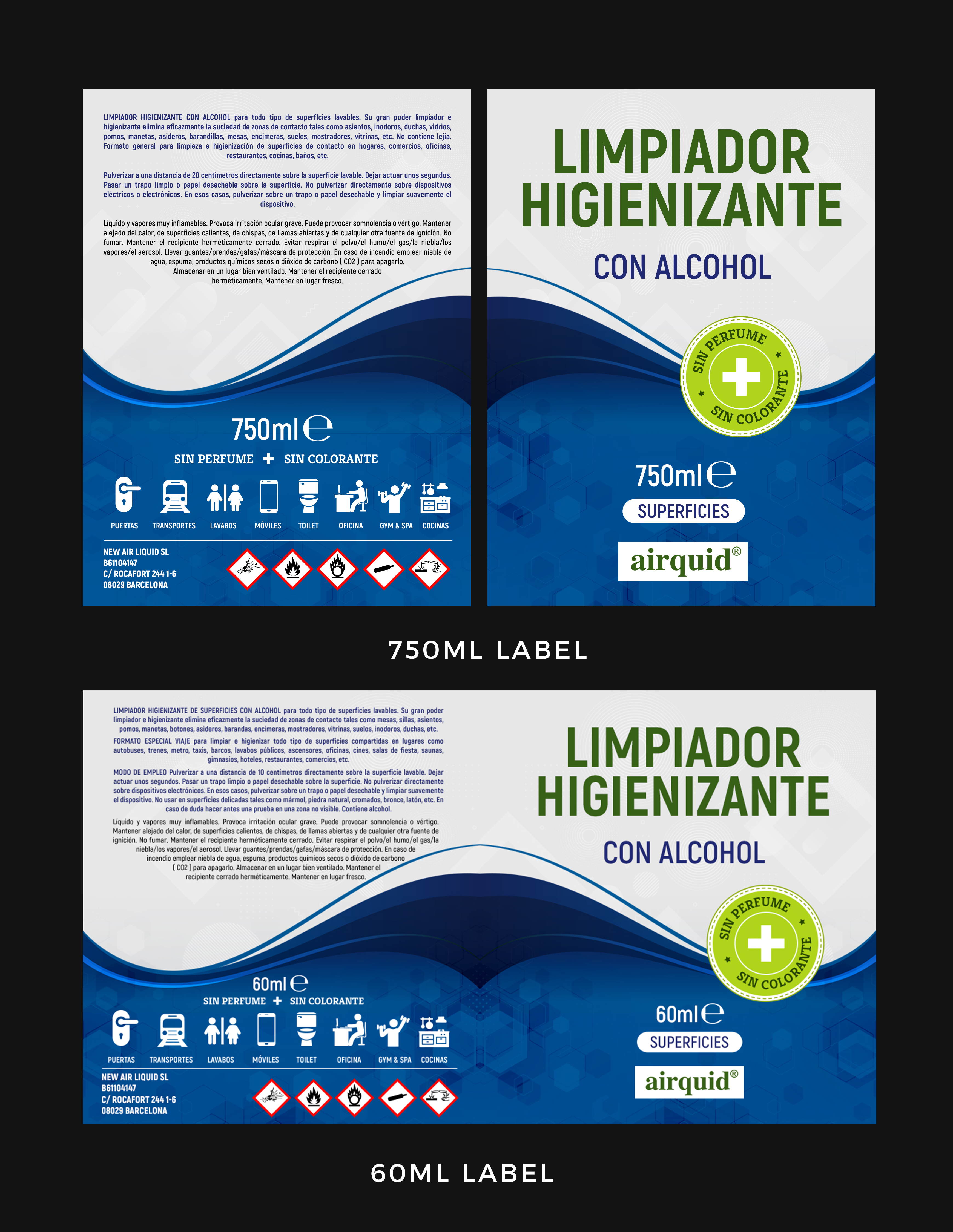 Diseño de Etiqueta por SAI DESIGNS para LIBERTY PARFUMS SL | Diseño #23929402