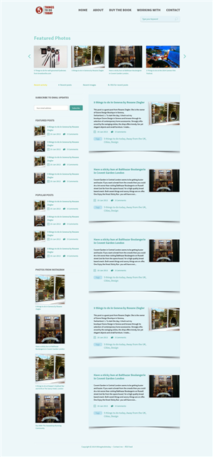 Wordpress Design by TGDesigns for djrrevision | Design #3000752