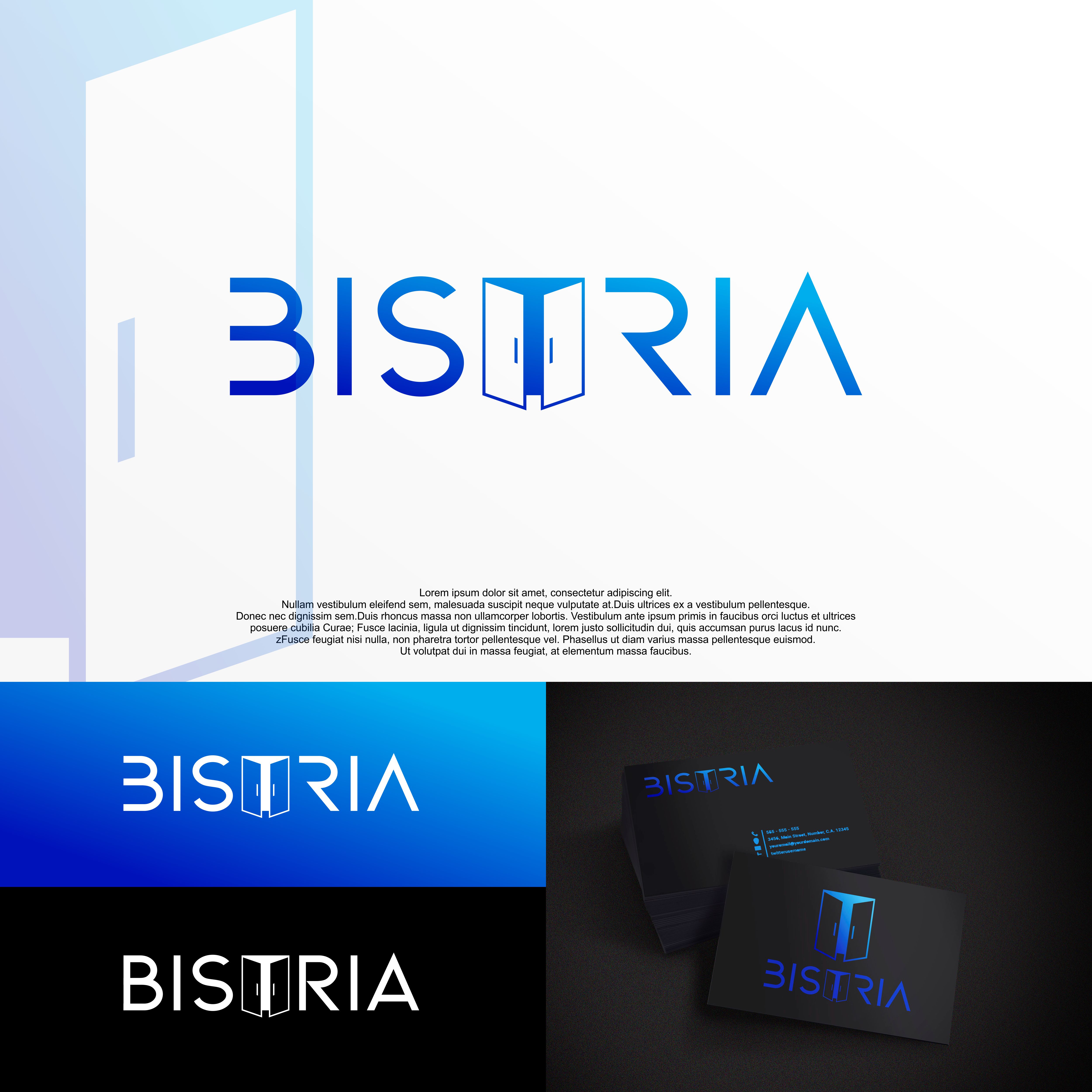 Logo Design by N.F. Design for Bistria | Design #23855120