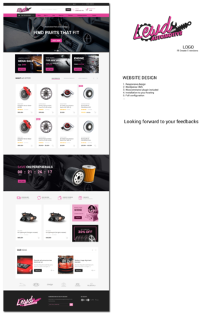 Lewd Automotive | Web Design by coo.lt