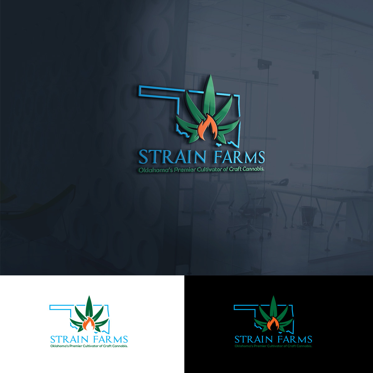 Logo-Design von Bari4 für Strain Farms | Design: #23877370