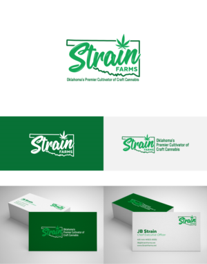 Logo Design by Graphics Farrukh 2 for Strain Farms | Design #23866433