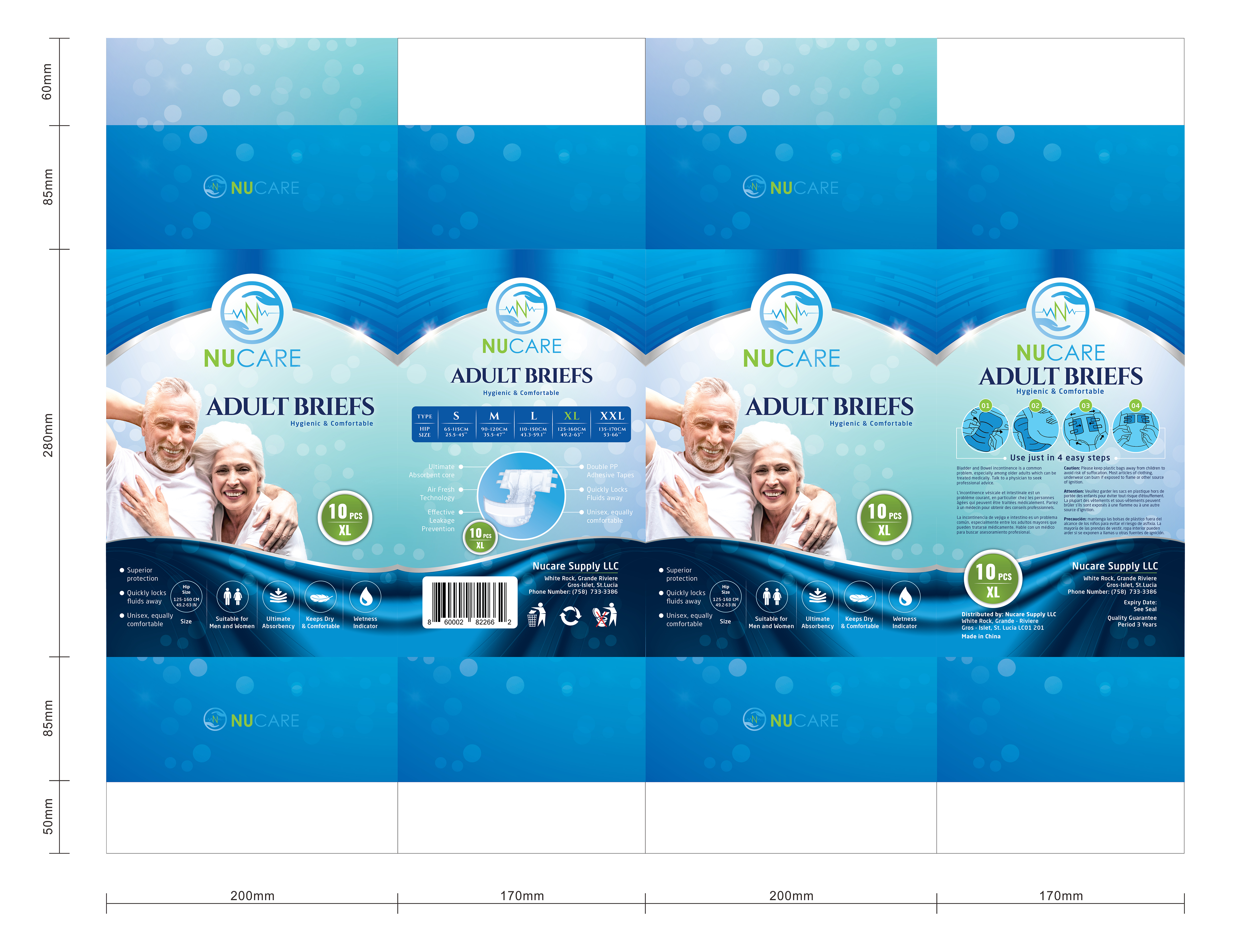 Card Design by Navisol Creatives for Nucare Supply | Design #23848712