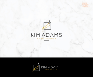 Kim Adams Hair Design | Logo Design by step forward 2