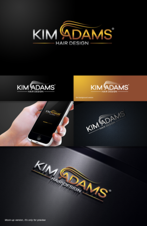 Kim Adams Hair Design | Logo Design by creativerhythm