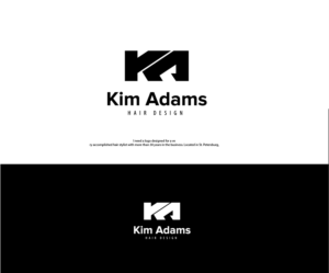 Kim Adams Hair Design | Logo Design by Ng V Duc