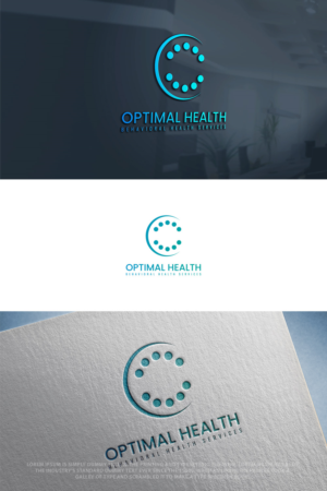 Optimal Health Behavioral Health Services | Logo Design by GoodTimes$$$