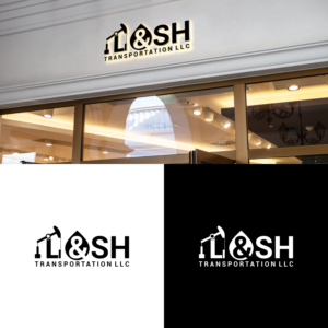 L&SH TRANSPORTATION LLC. | Logo Design by tejo