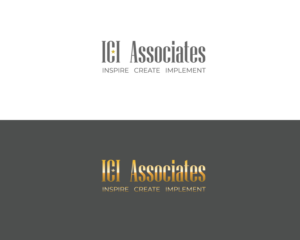 ICI Associates (then underneath Inspire.Create.Implement | Logo Design by logomaniac