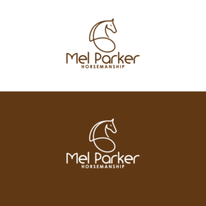 Mel Parker Horsemanship | Logo Design by Graphic Bricks