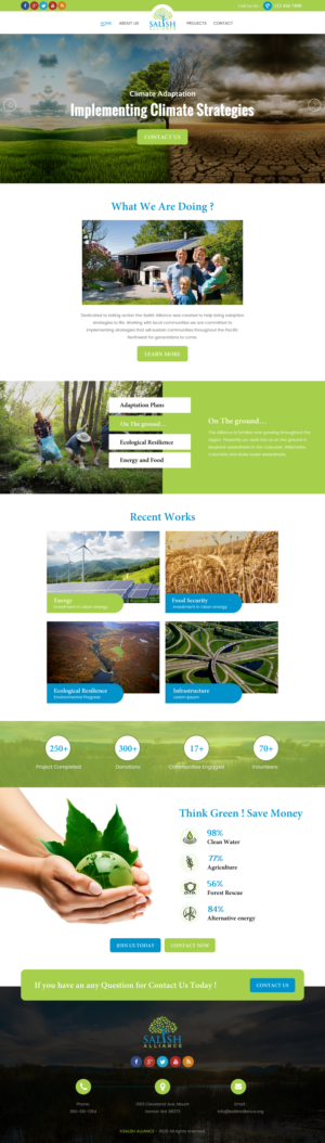 Web Design by rightway for Wapati Land Management LLC | Design: #23915636