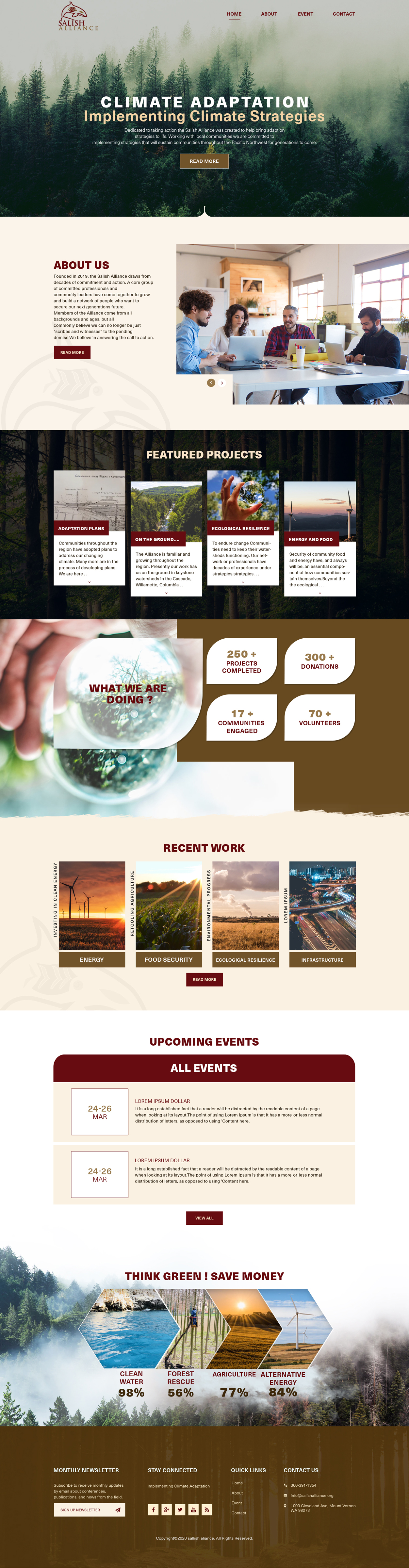 Web Design by sai.designer87 for Wapati Land Management LLC | Design #23855585