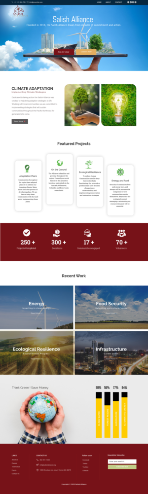 Web Design by sai.designer87 for Wapati Land Management LLC | Design: #23855620