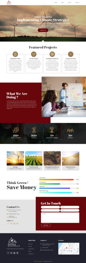 Web Design by sai.designer87 for Wapati Land Management LLC | Design: #23855967