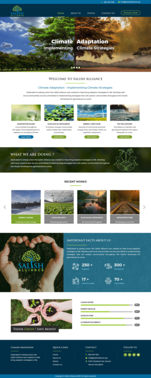 Web Design par Creative Slices pour Wapati Land Management LLC | Design #23908526
