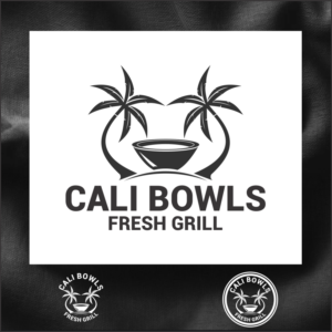 Cali Bowls (Title) “Fresh Grill” underneath title as a tagline | Design de Logo par Gerald Design 3