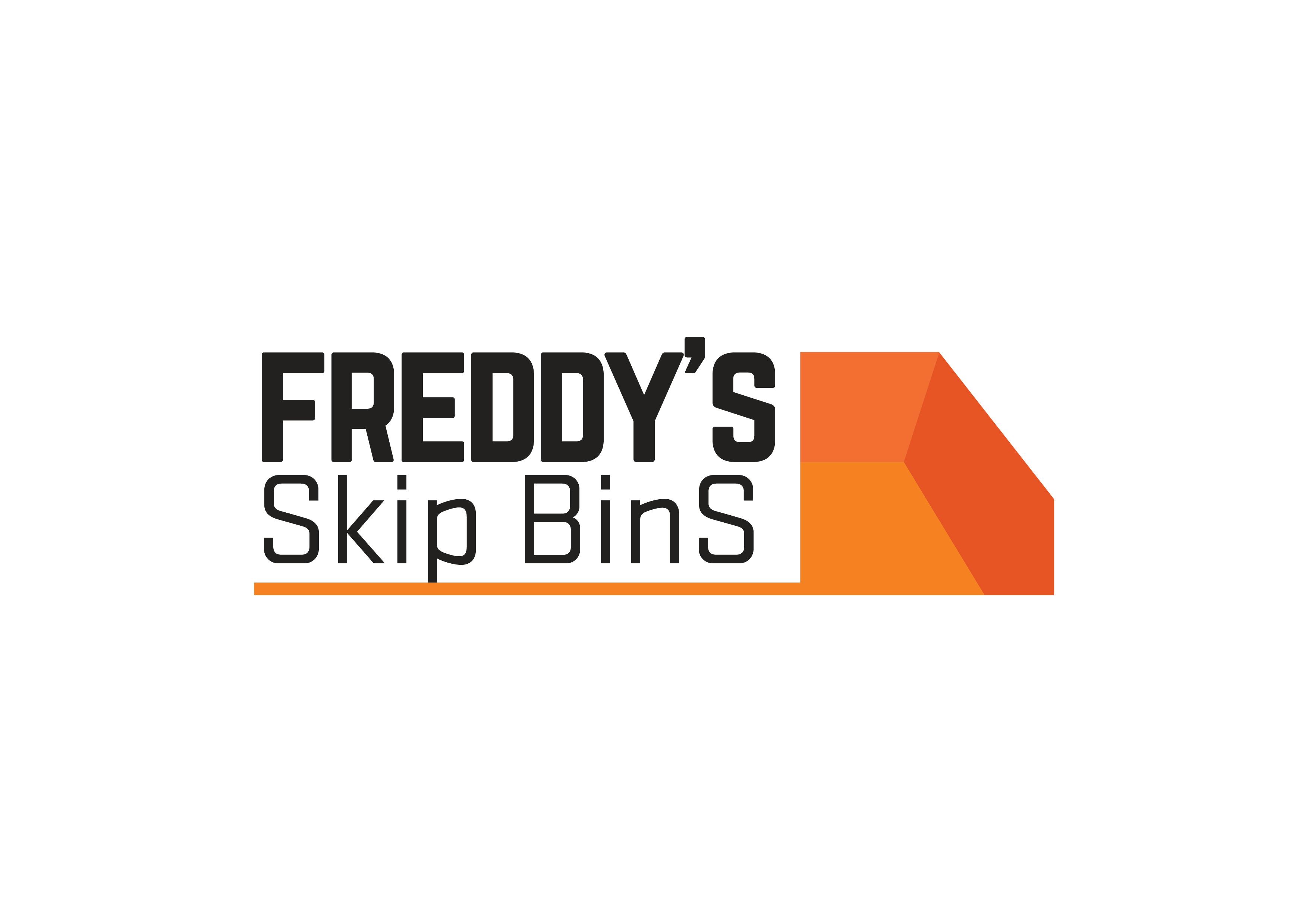 Logo Design by senthilgraphicschennai78 for Freddy's Skip Bins | Design #23861165