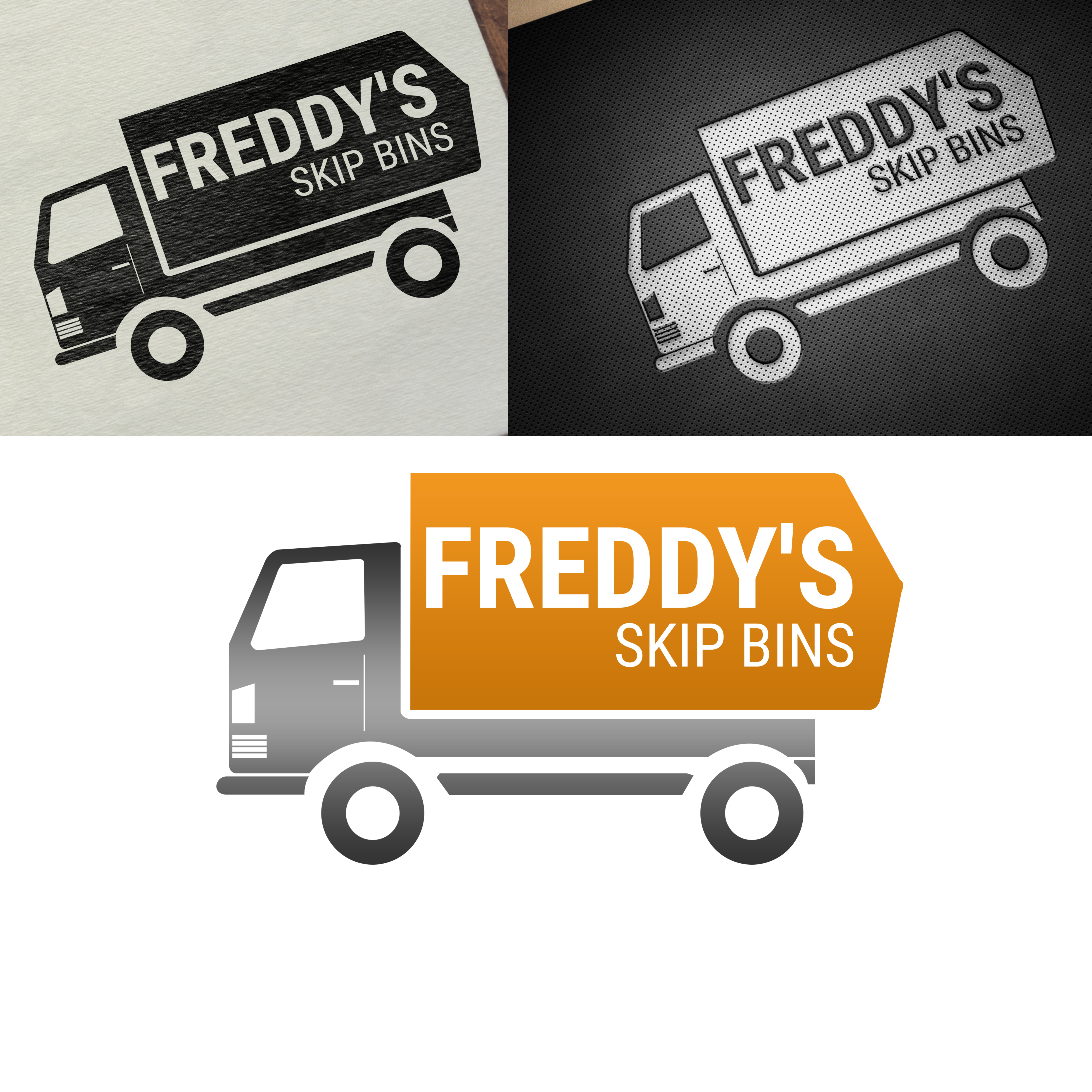 Logo Design by SAI DESIGNS for Freddy's Skip Bins | Design #23893245