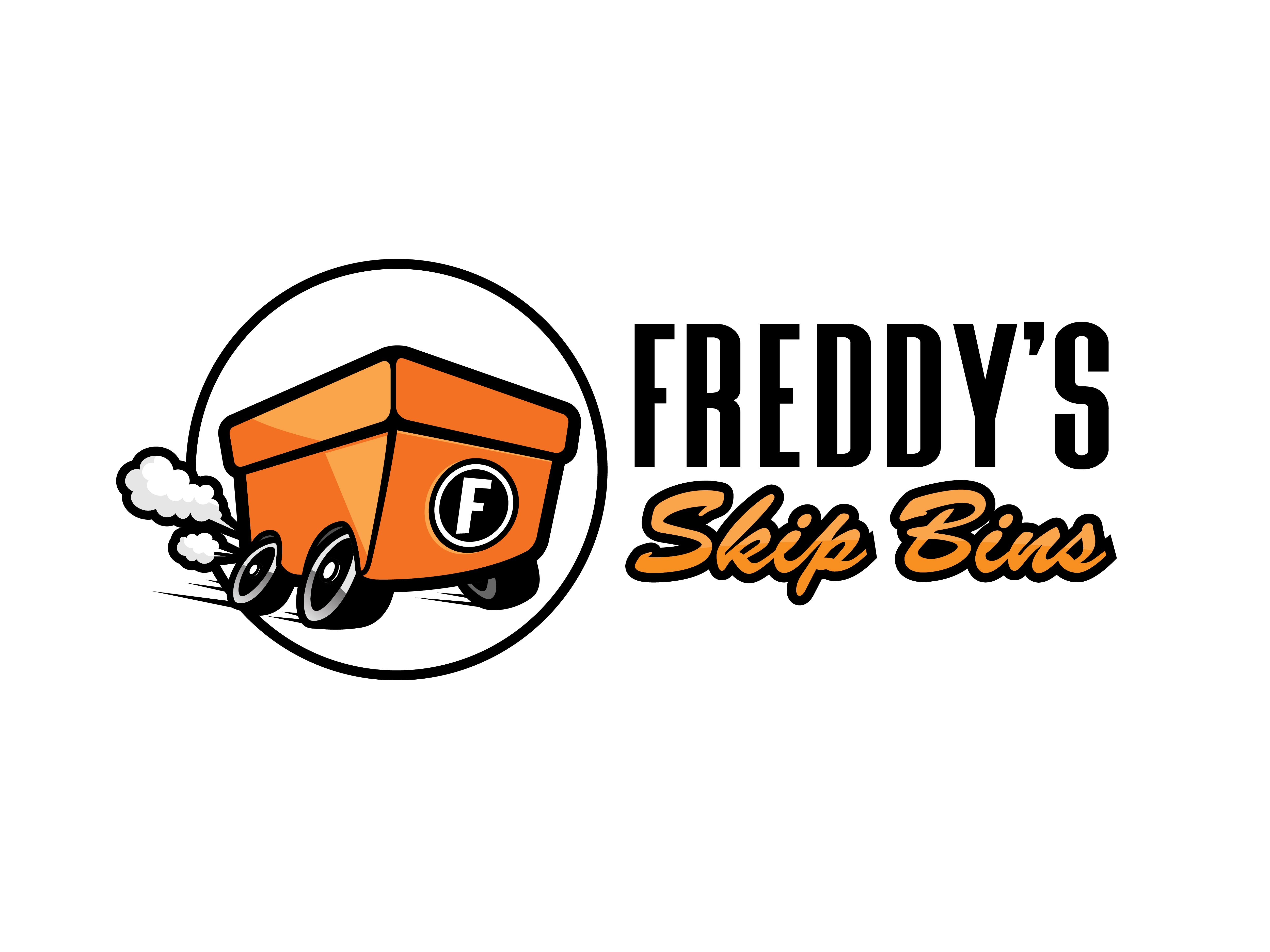Logo Design by KOREX for Freddy's Skip Bins | Design #23865714