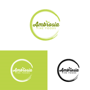 AMBROSIA FINE FOODS | Logo Design by Amethystica