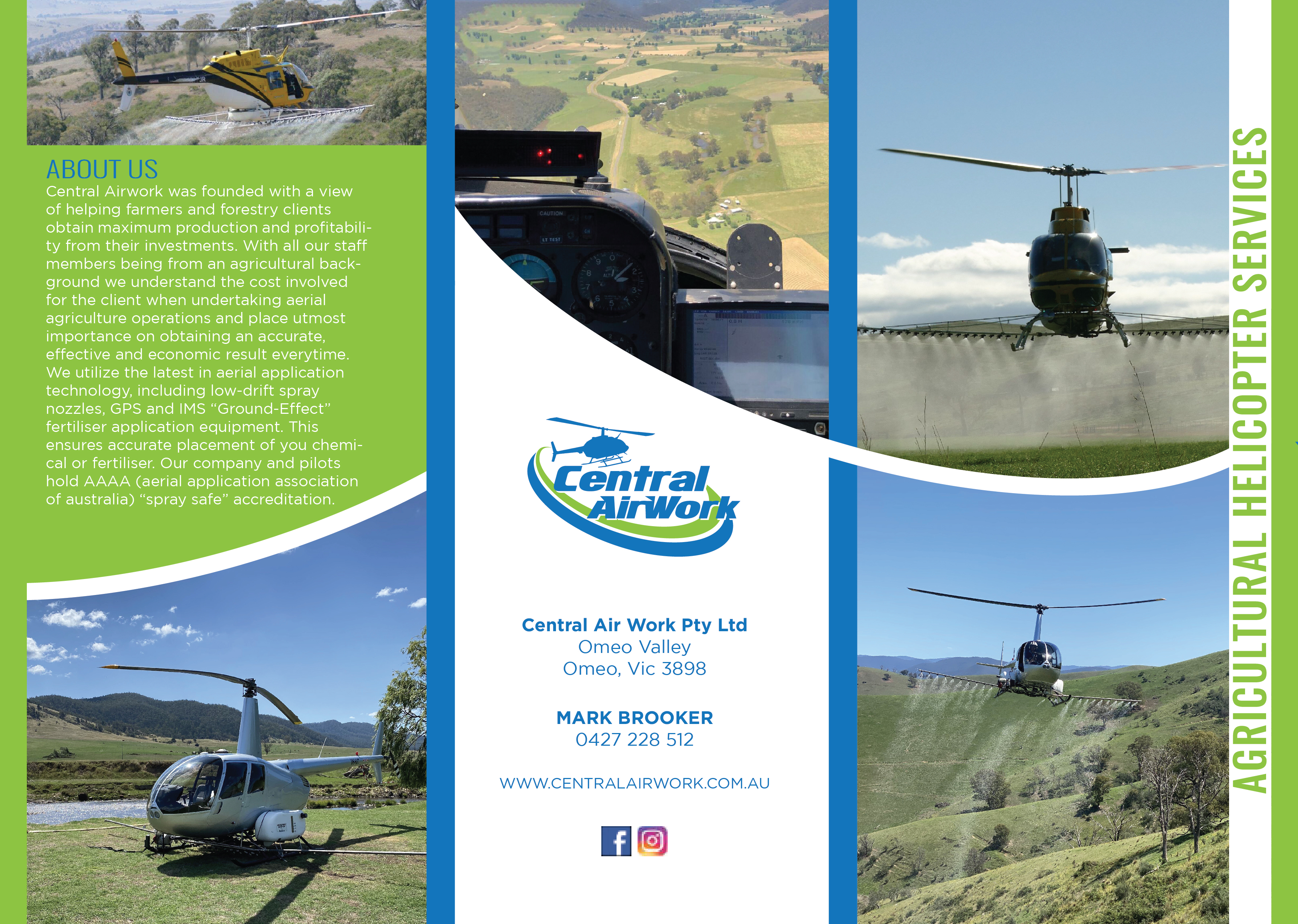 Brochure Design by Sheingart for Central Airwork PTY LTD | Design #23857572