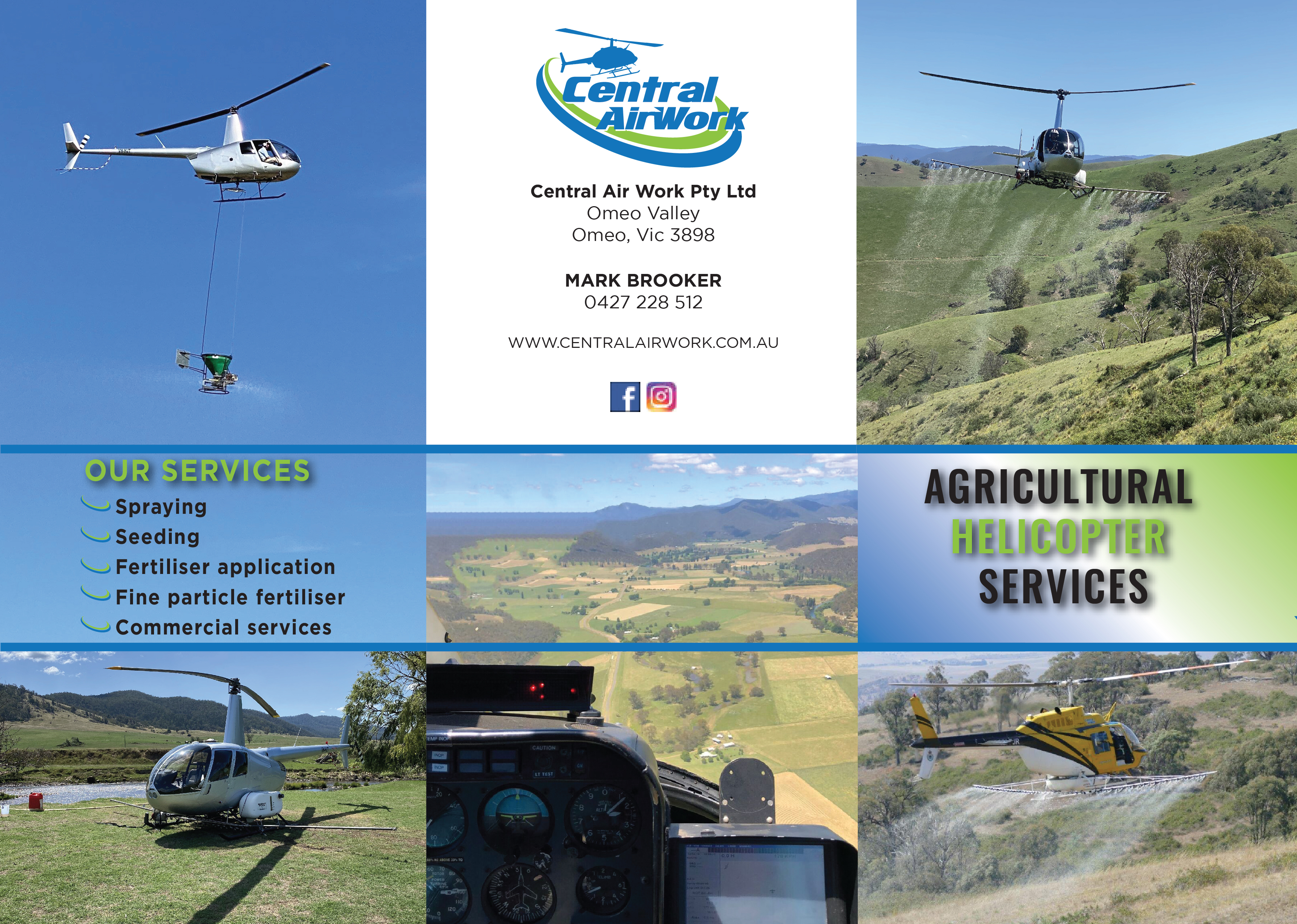 Brochure Design by Sheingart for Central Airwork PTY LTD | Design #23865193