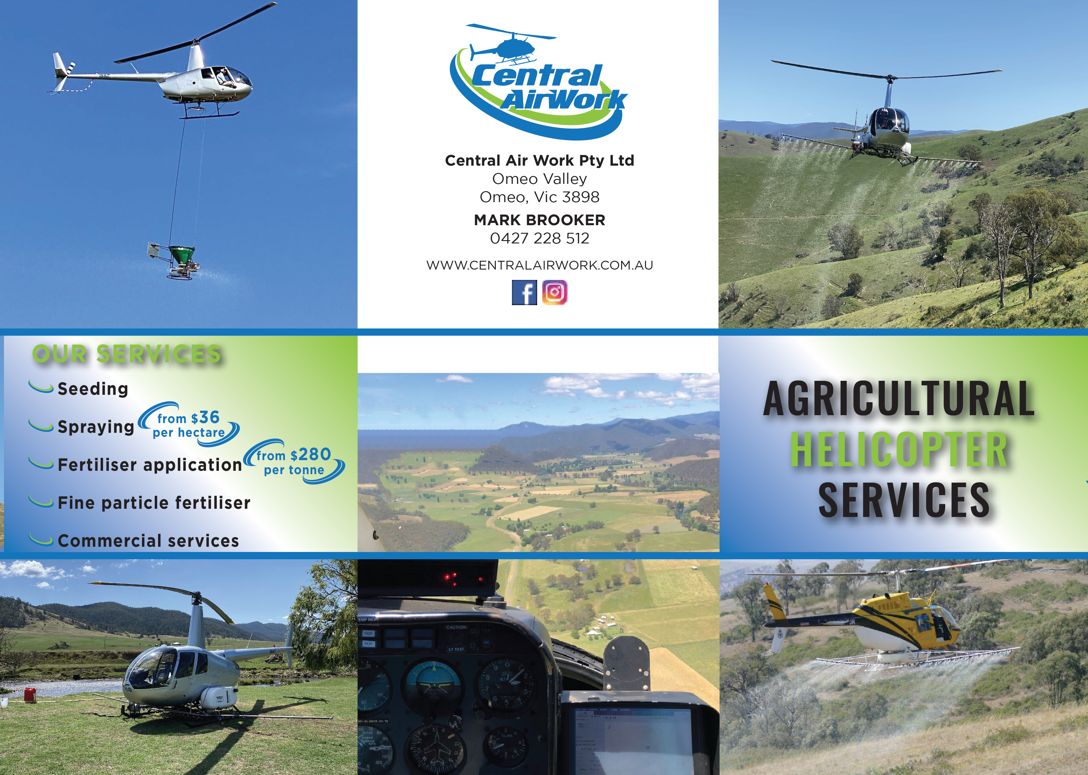 Brochure Design by Sheingart for Central Airwork PTY LTD | Design #23884687