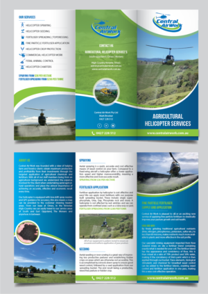 Diseño de Brochure por alex989 para Central Airwork PTY LTD | Diseño: #23858307