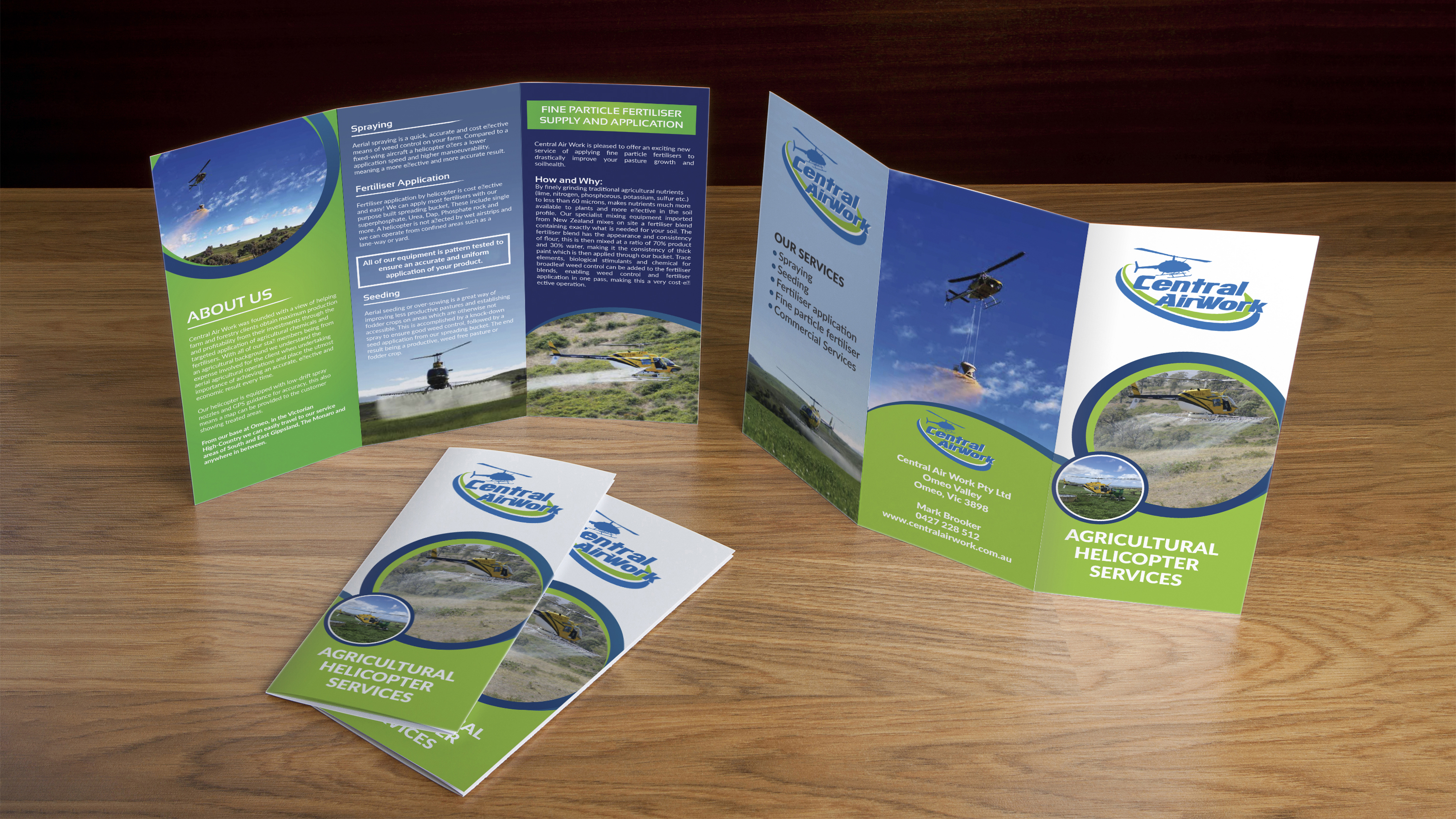 Diseño de Brochure por Deziners Zone para Central Airwork PTY LTD | Diseño #23855221