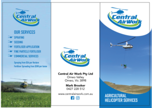 Diseño de Brochure por andreo 3 para Central Airwork PTY LTD | Diseño #23853617