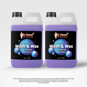 International Detailing Product Manufacturer Needs Wash & Wax Auto Soap Packaging Design | Verpackungs-Design von Aistikart