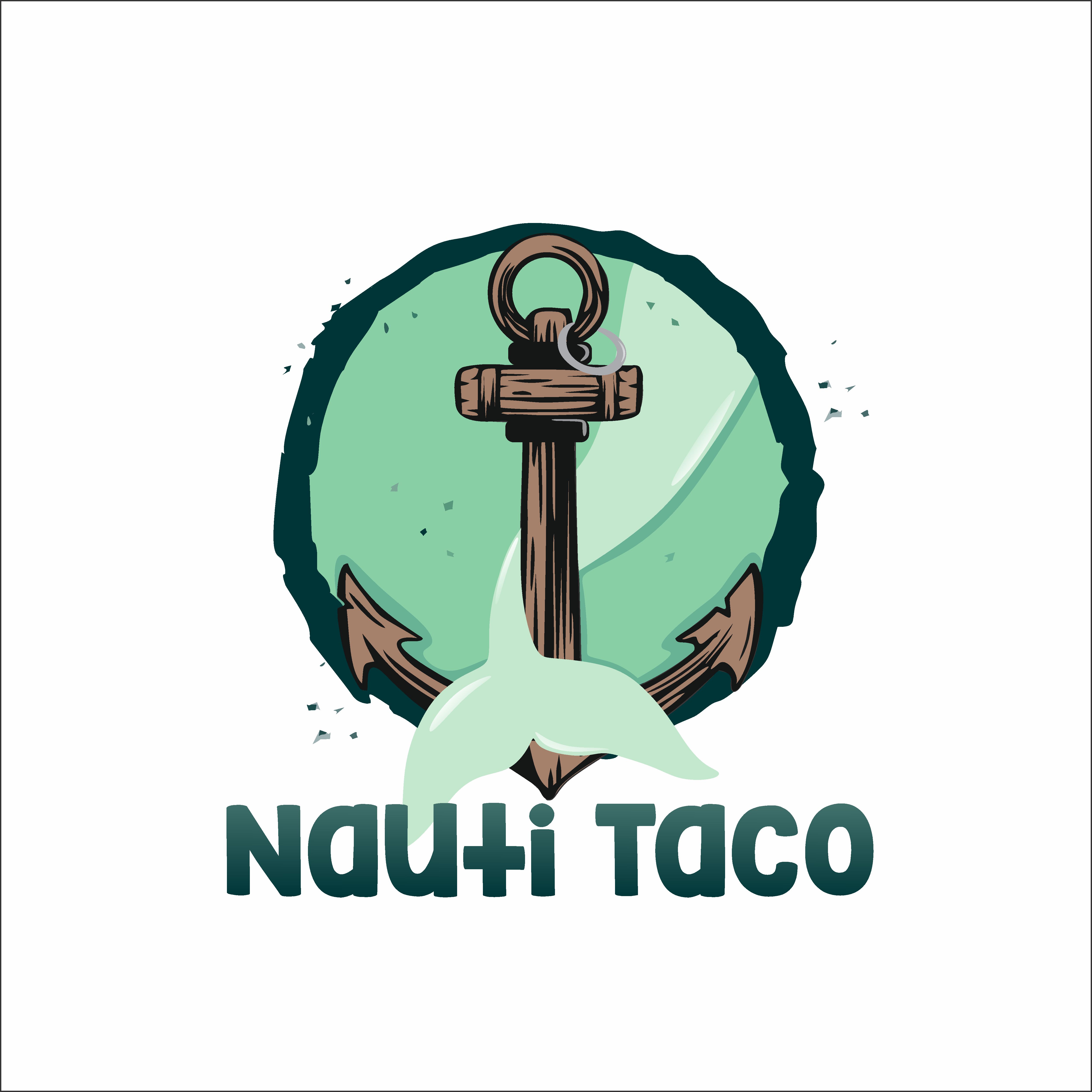 Logo Design by jackrussledesigns for Nauti Taco | Design #23877193