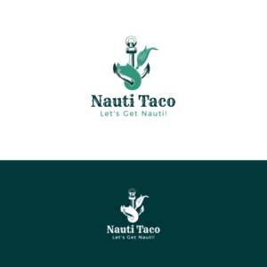 Logo Design by Gisella Guzmán for Nauti Taco | Design: #23877983