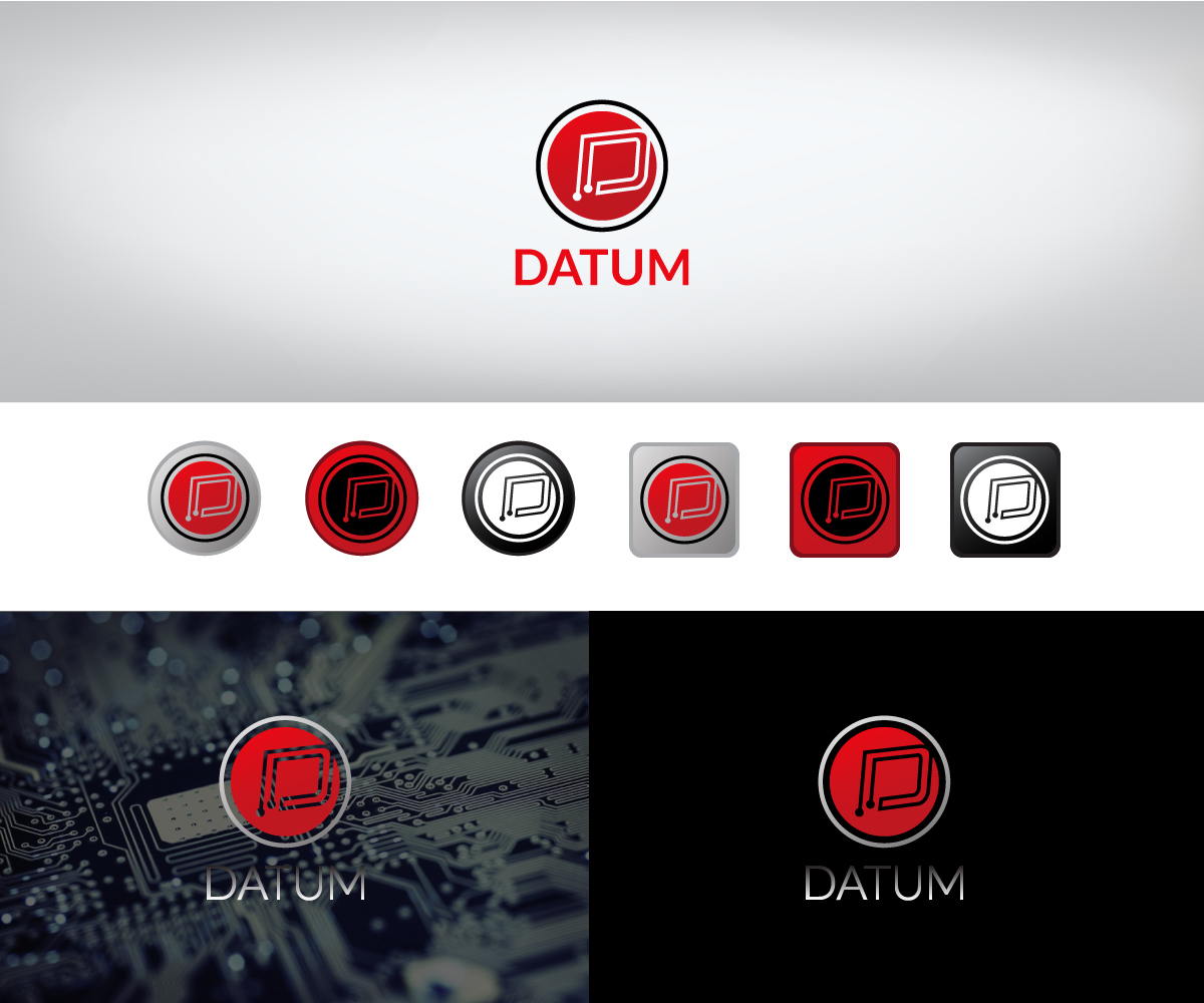 Logo Design by edwinnegz1 for Datum Technology Corporation | Design #23858750