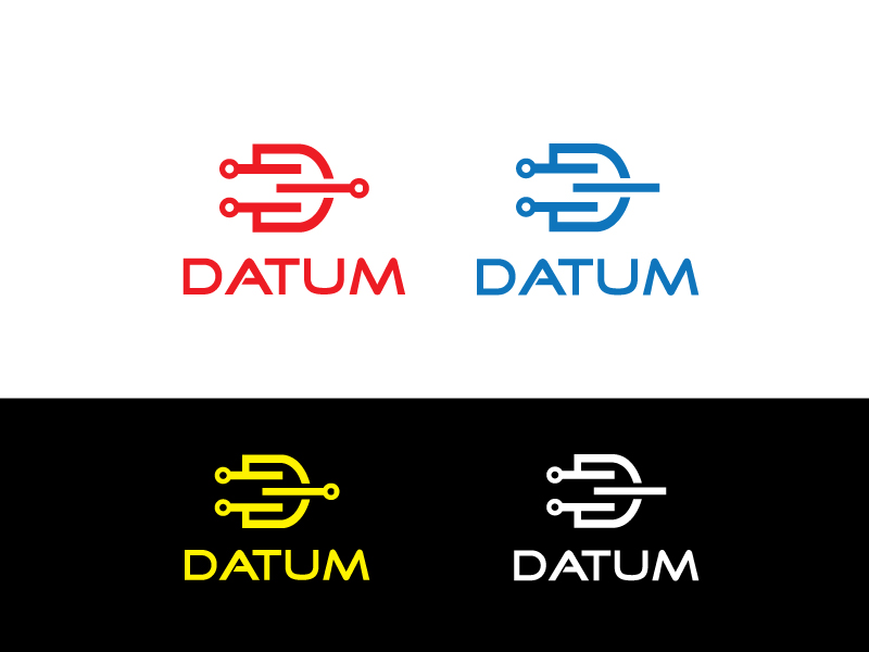 Logo Design by Pen Tool for Datum Technology Corporation | Design #23862587