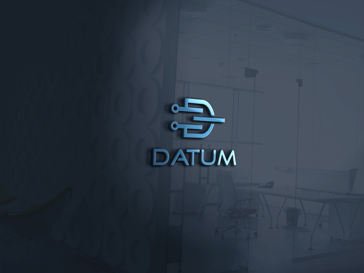 Logo Design by Pen Tool for Datum Technology Corporation | Design #23862588