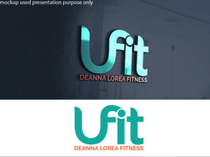 Ufit /Deanna Lorea Fitness | Logo Design by Juli creation