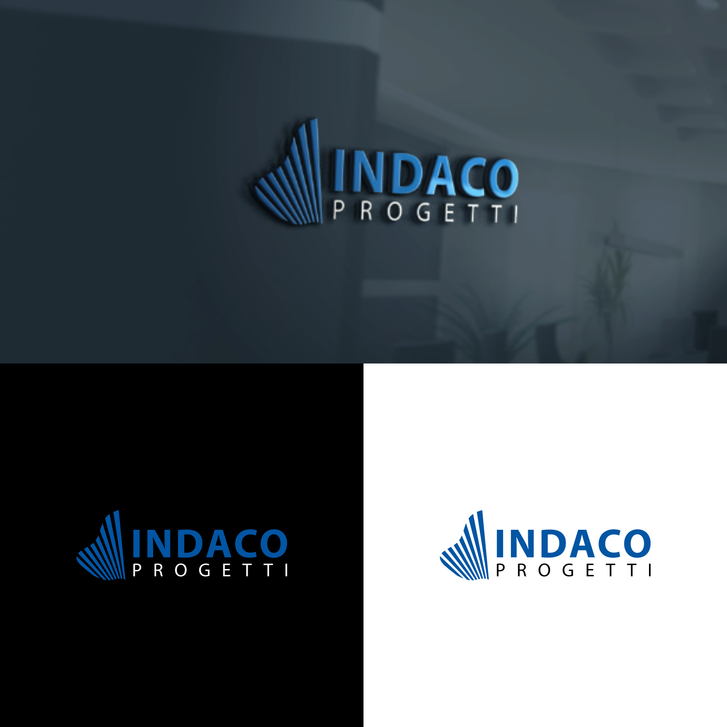Logo Design by ZiangArt_Studio for INDACO PROGETTI SRL | Design #23863097