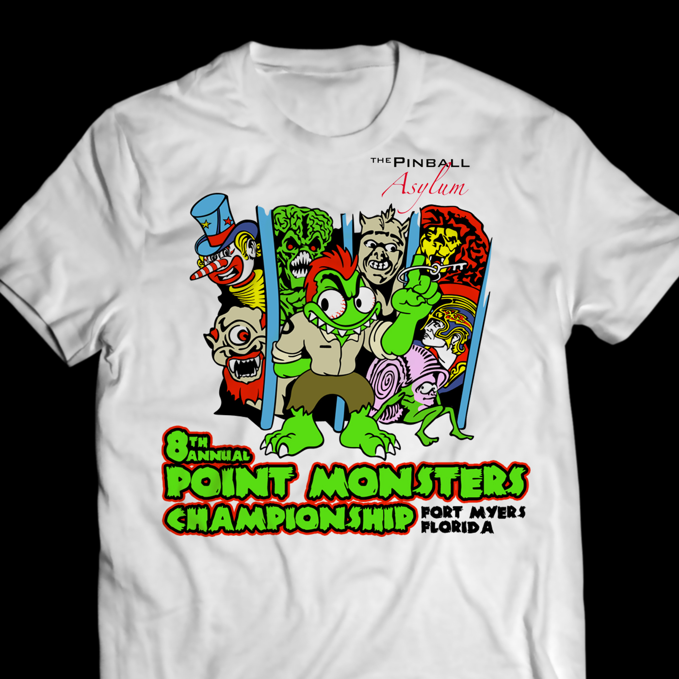 T-Shirt-Design von Abiyoso28 für The Pinball Asylum | Design #23883227