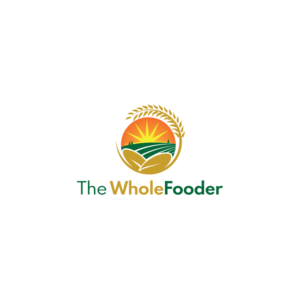 Company name: The WholeFooder   Tag line: Delicious Nutritious Eating | Logo Design by rozT