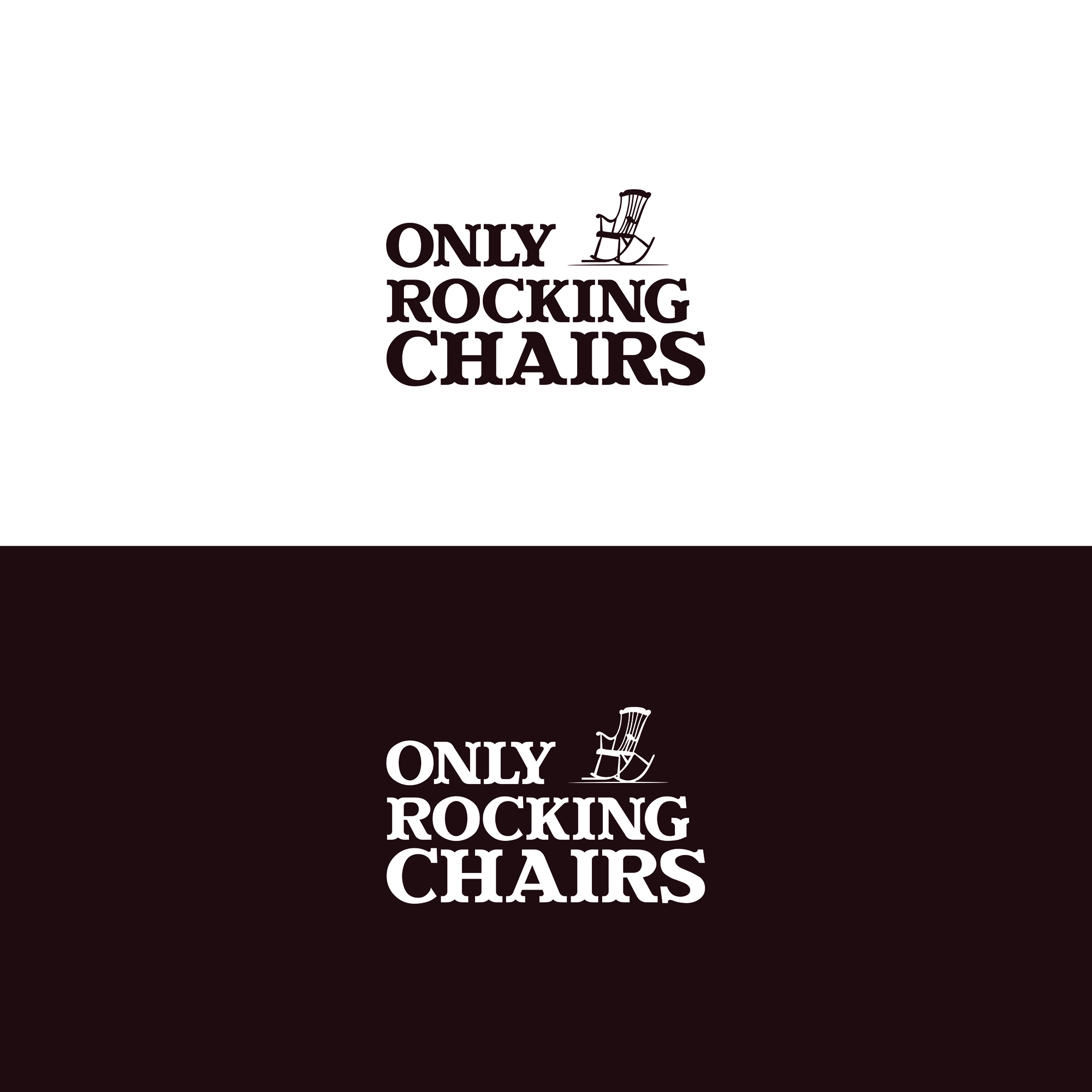 Logo Design by Owenxcole for Only Rocking Chairs | Design #23916607