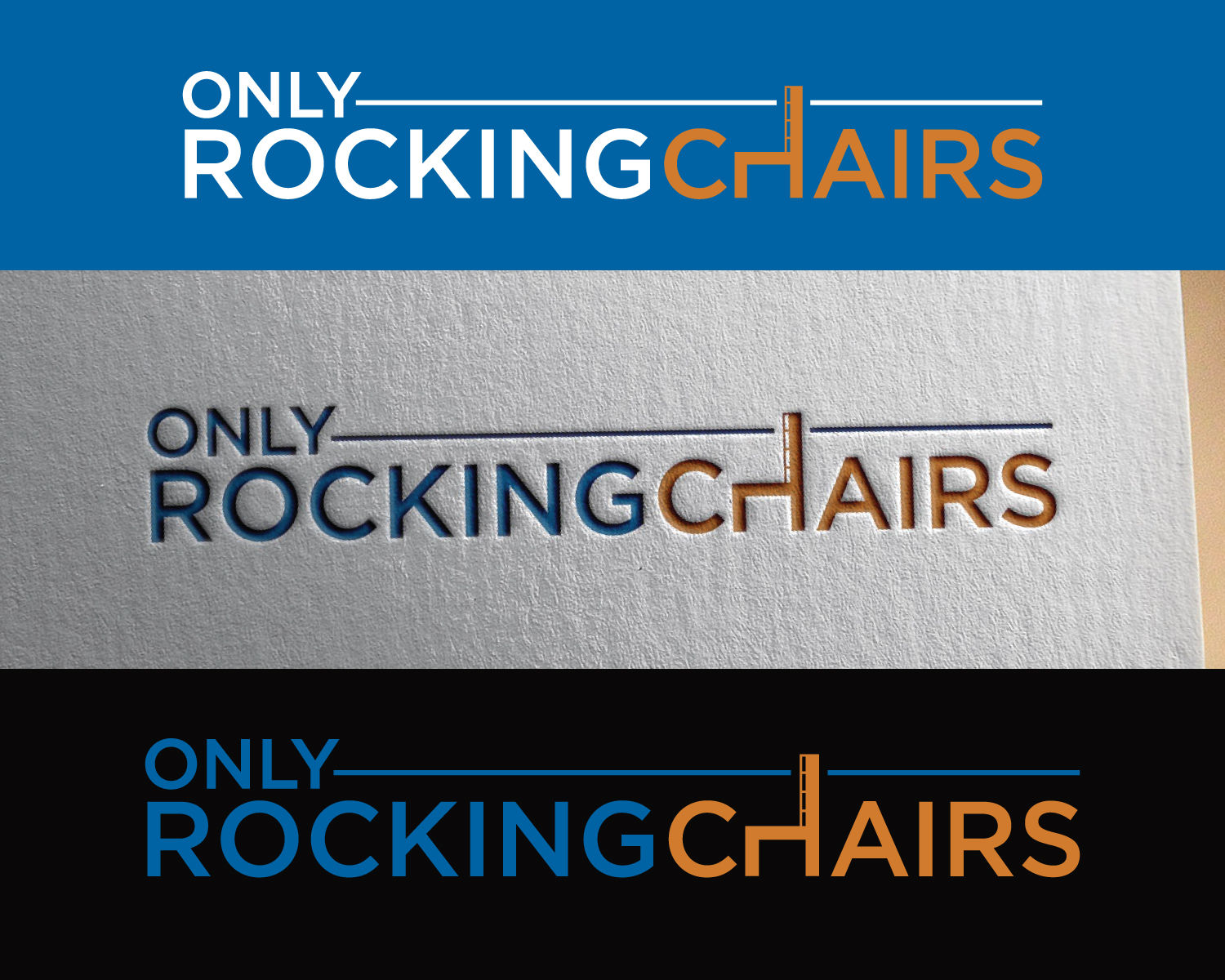 Logo Design by Atec for Only Rocking Chairs | Design #23895887