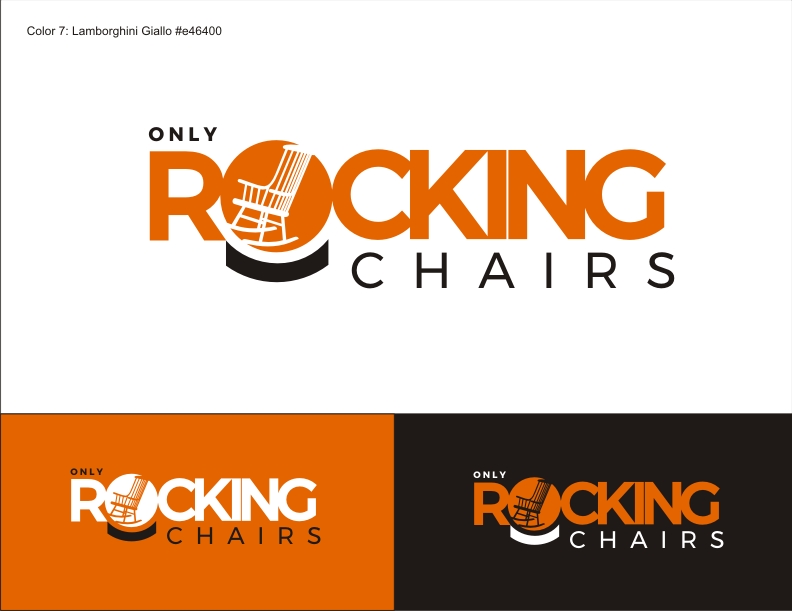 Logo Design by juanjoseolivieri for Only Rocking Chairs | Design #23932614