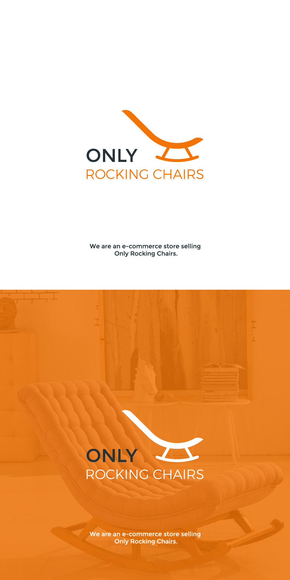 Logo Design by JM_design_studio for Only Rocking Chairs | Design #23893327
