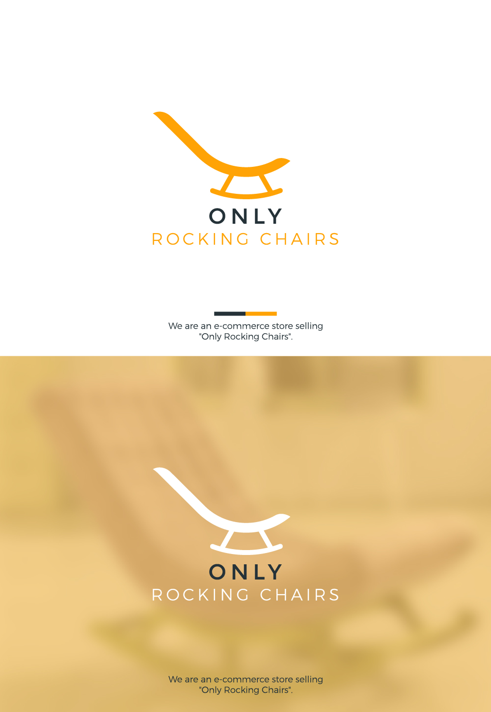 Logo Design by JM_design_studio for Only Rocking Chairs | Design #23909260