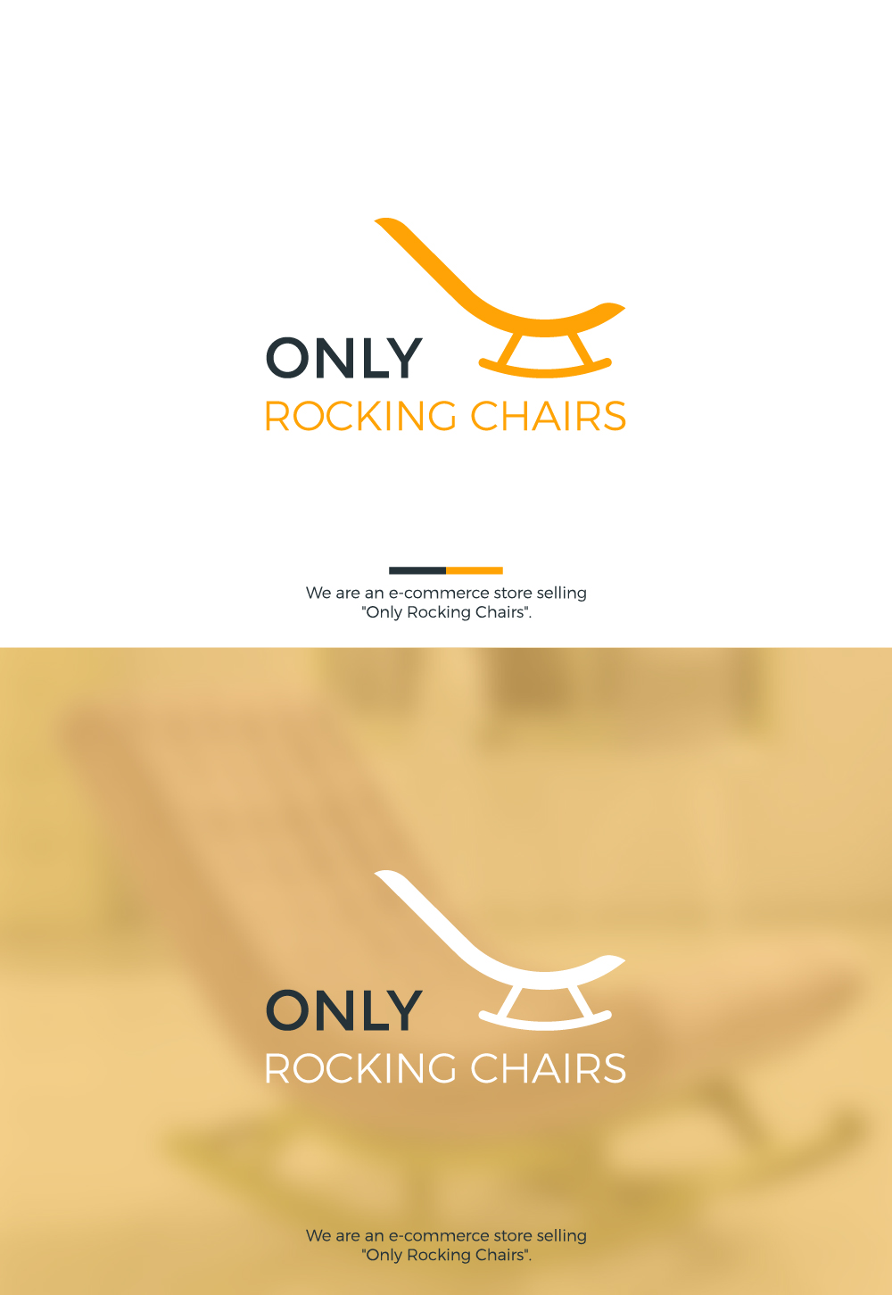 Logo Design by JM_design_studio for Only Rocking Chairs | Design #23909270
